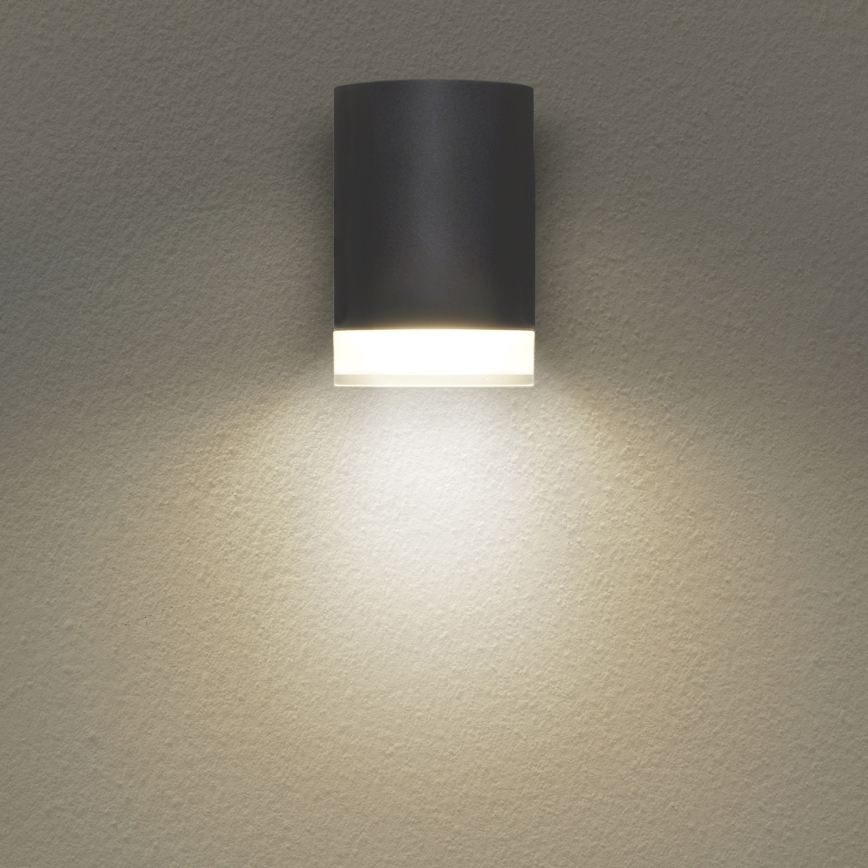 Brilagi - Applique murale d'extérieur LED RGBW dimmable MATERA 1xGU10/4,8W/230V 3000K IP54 anthracite + télécommande