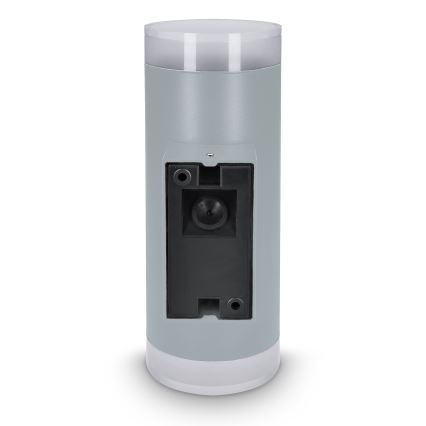 Brilagi - Applique murale LED RGBW dimmable d'extérieur MATERA 2x GU10/6W/230V 3000K IP54 gris + télécommande
