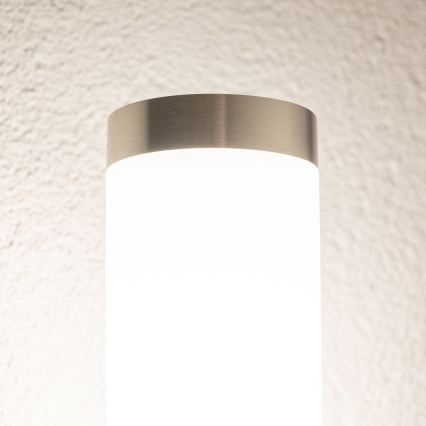 BRILAGI - Applique murale d'extérieur LED RGBW dimmable ELIA 1xE27/6,5W/230V 2700-6500K IP44 Wi-Fi chrome mat