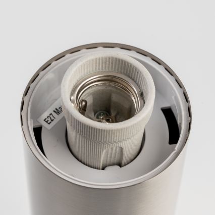 BRILAGI - LED RGBW dimmbare Außenleuchte ELIA 1xE27/6,5W/230V 2700-6500K IP44 Wi-Fi 100 cm matt-chrom