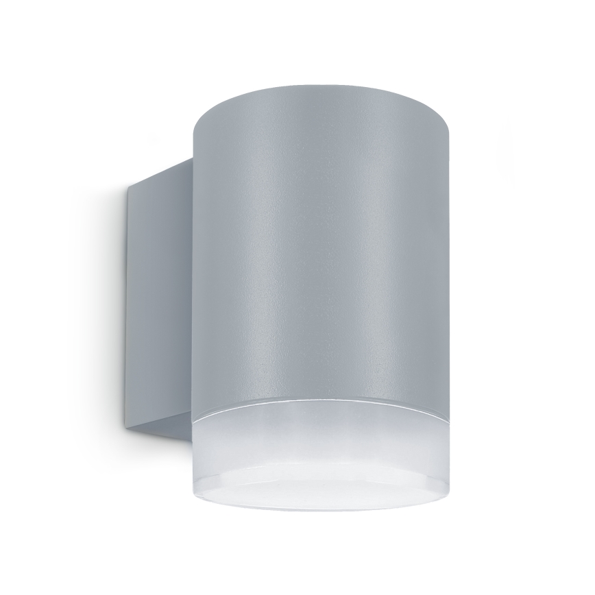 Brilagi - LED RGBW, dimmbar, Außen-Wandleuchte MATERA 1xGU10/4,8W/230V 3000K IP54 grau + Fernbedienung