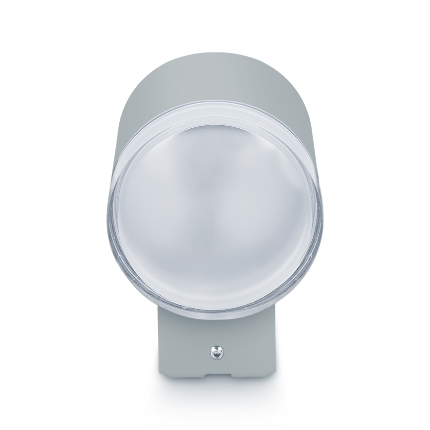 Brilagi - LED RGBW, dimmbar, Außen-Wandleuchte MATERA 1xGU10/4,8W/230V 3000K IP54 grau + Fernbedienung