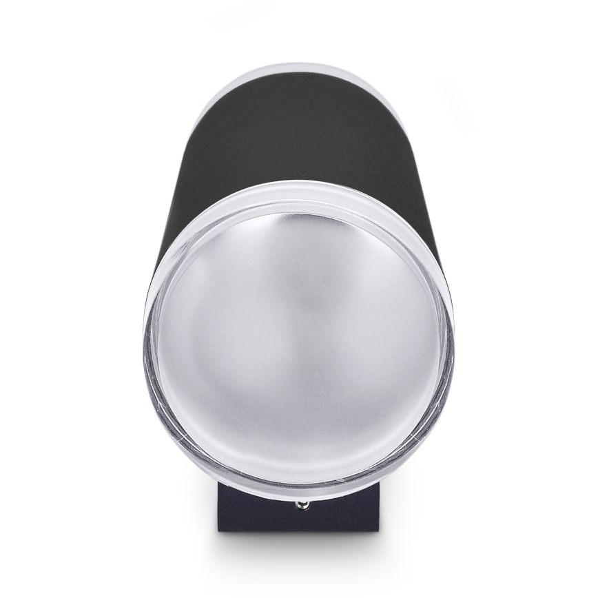 Brilagi - MATERA LED RGBW Außenwandleuchte, dimmbar, 2xGU10/4,8W/230V, 3000K, IP54, schwarz, inkl. Fernbedienung