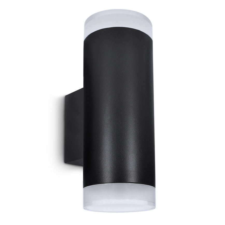 Brilagi - MATERA LED RGBW Außenwandleuchte, dimmbar, 2xGU10/6W/230V, 3000K, IP54, schwarz, inkl. Fernbedienung