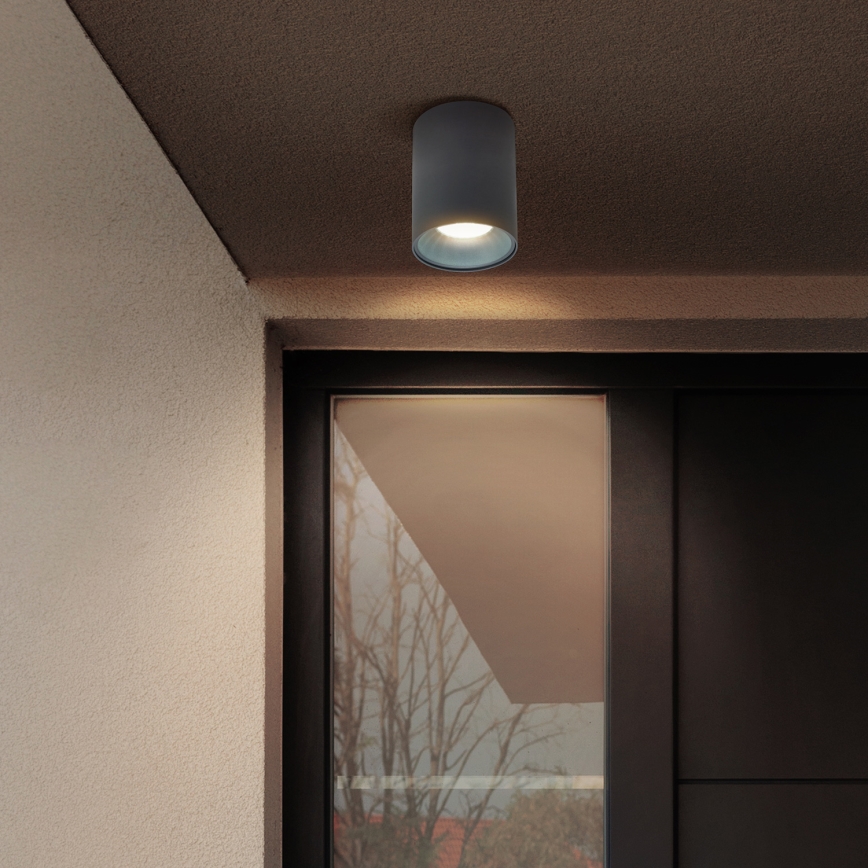 Brilagi - LED RGBW dimmbarer Einbaustrahler TRINE 1xGU10/4,8W/230V 3000K Anthrazit + Fernbedienung