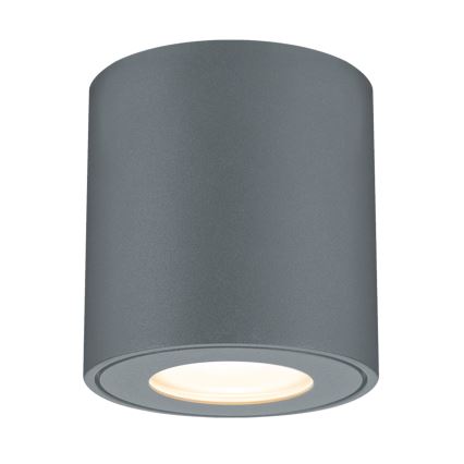 Brilagi - LED RGBW dimmbare Außenleuchte MIA 1xGU10/6W/230V 3000K 84x80 mm Anthrazit IP54 + Fernbedienung