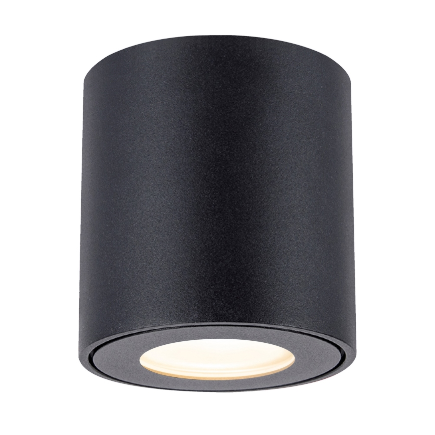 Brilagi - MIA LED RGBW dimmbares Badezimmerleuchte 1x GU10, 30 W, 230 V, 2700–6500 K, Wi‑Fi, 84 × 80 mm, schwarz, IP54