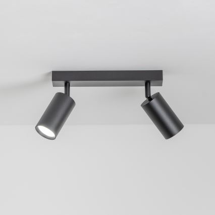 Brilagi - LED RGBW dimmbarer Einbaustrahler SELE 2xGU10/4,8W/230V 3000K schwarz + Fernbedienung