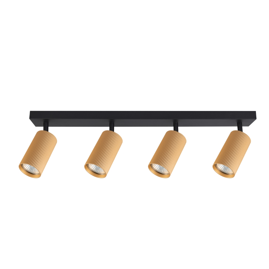 Brilagi - LED RGBW dimmbarer Einbaustrahler SELE MODERN 4xGU10/6W/230V 3000K Gold + Fernbedienung