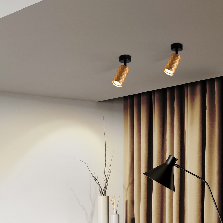 BRILAGI - LED RGBW dimmbarer Einbaustrahler SELE DIAMANT 1xGU10/4,8W/230V goldfarben + Fernbedienung