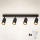 Brilagi - LED RGBW dimmbarer Spot SELE 4xGU10/6W/230V 3000K schwarz/gold + Fernbedienung