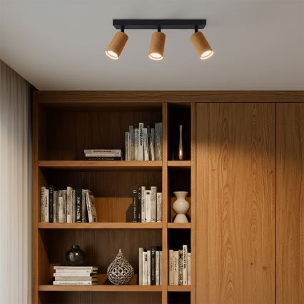 Brilagi - dimmbarer LED-RGBW-Strahler SELE MODERN 3×GU10/4,8W/230V 3000K Gold + Fernbedienung