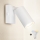 Brilagi - LED RGBW dimmbarer Wand-Spot mit Schalter SELE 1xGU10/4,8W/230V 3000K weiß + Fernbedienung