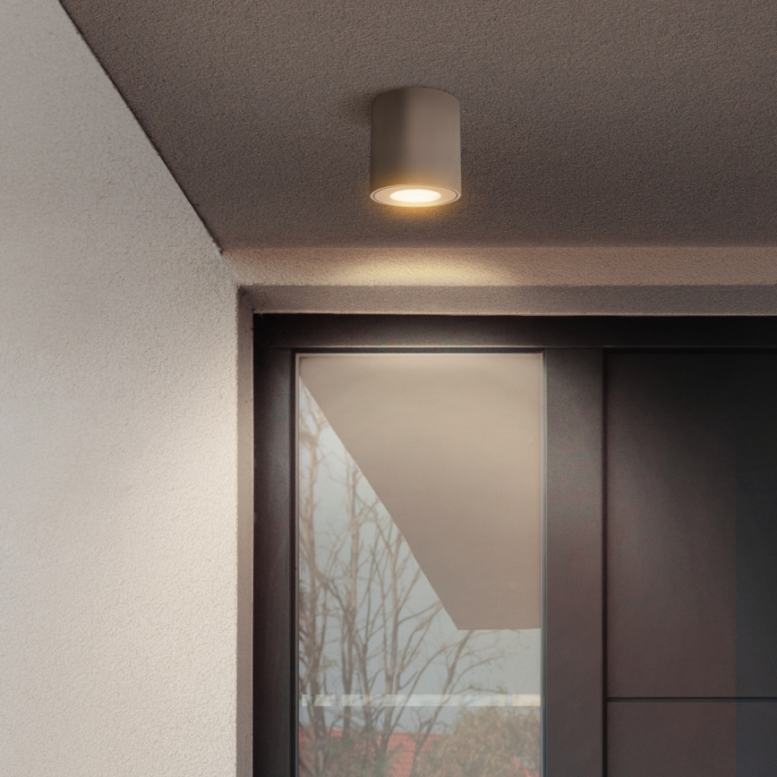 Brilagi - Lampada da bagno LED RGBW dimmerabile MIA 1xGU10/4,8W/230V 3000K 84x80 mm beige IP54 + telecomando