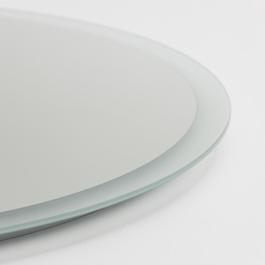 Brilagi - Specchio da bagno riscaldato dimmerabile LED RGBW con retroilluminazione CLARA PRO LED/19W/230V Ø 60 cm 3000/4000/6500K IP44 CRI 90 + telecomando