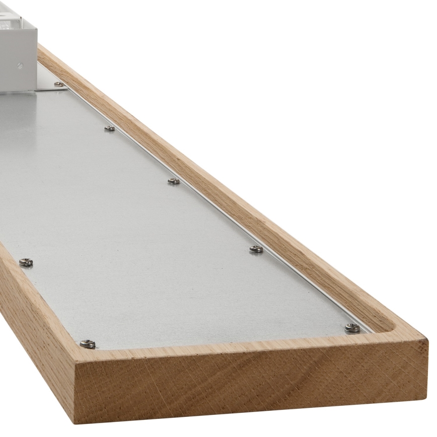 Brilagi - LED RGBW Pannello dimmerabile WOODY FRAME LED/34W/230V 11,5x123 cm 2700-6500K quercia + telecomando