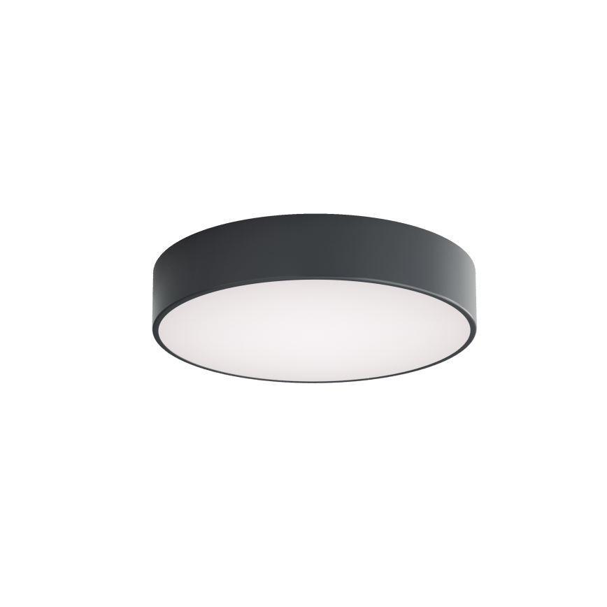 BRILAGI - Plafonnier LED RGBW dimmable pour salle de bains CLARE 3xE27/12W/230V Ø 40 cm anthracite IP54