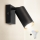 Brilagi - LED RGBW spot da parete dimmerabile con interruttore SELE 1xGU10/4,8W/230V 3000K nero/oro + telecomando
