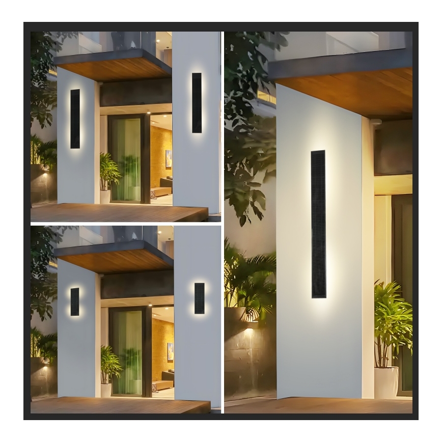 Brilagi - Dimmbare LED-Solar-Wandleuchte SUN LED/2,5W/230V 30 cm 2000 mAh IP44