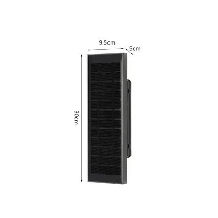 Brilagi - Dimmbare LED-Solar-Wandleuchte SUN LED/2,5W/230V 30 cm 2000 mAh IP44