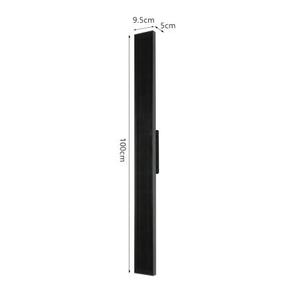 Brilagi - Dimmbare LED-Solar-Wandleuchte SUN, 5,5 W / 3,7 V, 100 cm, 6000 mAh, IP44