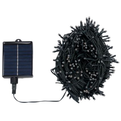 BRILAGI - LED Solar-Weihnachtskette 500xLED/8 Funktionen 52 m 1200 mAh IP65 kaltweiß