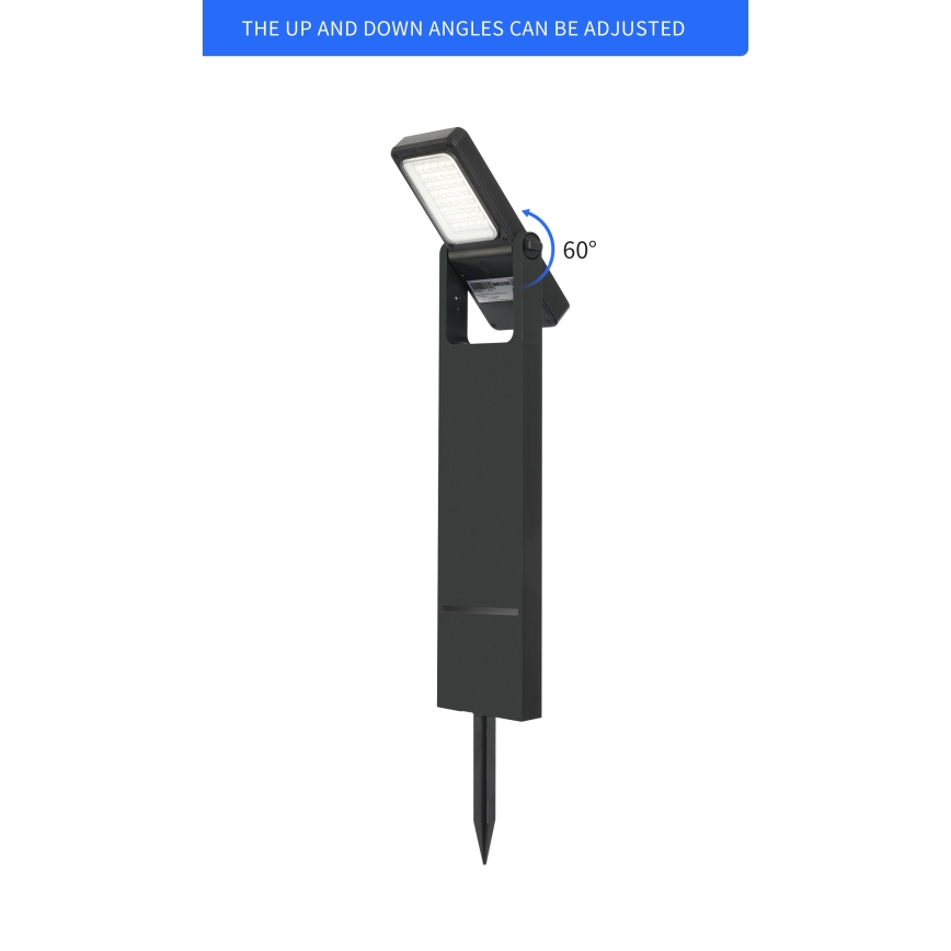 Brilagi - LED Solarleuchte SUN SPIKE LED/4W/3,7V 2200 mAh IP44