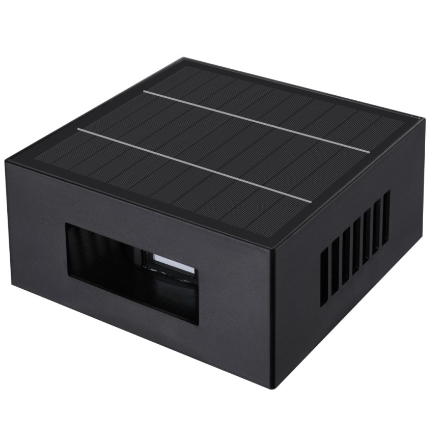 Brilagi - LED-Solarwandleuchte BLOCK LED/2W/3,7V 1300 mAh IP44