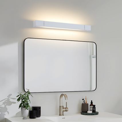 Brilagi - Illuminazione a LED per specchio da bagno AQUA LINE LED/12W/230V 45 cm IP44 cromo opaco CRI 90