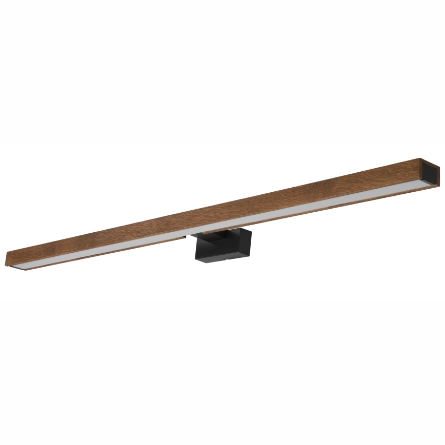 Brilagi - LED-Spiegelbeleuchtung für Badezimmer WOODY MIRROR LED/15W/230V 90 cm IP44 Eiche Kirsche/schwarz