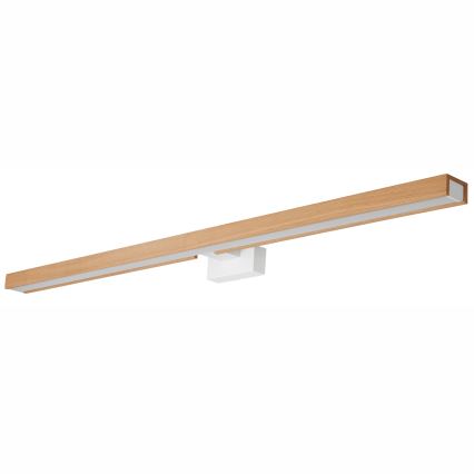 Brilagi - LED-Spiegelbeleuchtung für Badezimmer WOODY MIRROR LED/15W/230V 90 cm IP44 Eiche/weiß