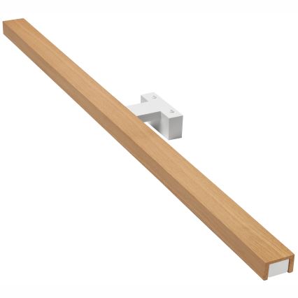 Brilagi - LED-Spiegelbeleuchtung für Badezimmer WOODY MIRROR LED/15W/230V 90 cm IP44 Eiche/weiß