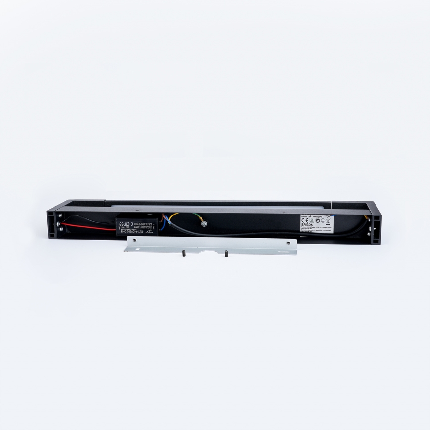 Brilagi - LED-Badezimmer-Spiegelleuchte AQUA LINE LED/12W/230V 45 cm IP44 schwarz CRI 90