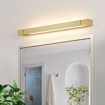 Brilagi - LED-Spiegelbeleuchtung für das Badezimmer AQUA LINE LED/18W/230V 60 cm IP44 goldfarben CRI 90