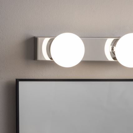 Brilagi - LED-Spiegelleuchte für Badezimmer HOLLYWOOD 3xLED/3W/230V 39 cm IP44 Hochglanzchrom