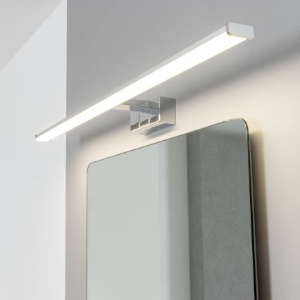 Brilagi - LED-Badezimmer-Spiegelleuchte 3-in-1 VESTRA LED/15W/230V 80 cm IP44 glänzender Chrom