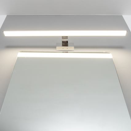 Brilagi - LED-Badezimmer-Spiegelleuchte 3-in-1 VESTRA LED/15W/230V 80 cm IP44 glänzender Chrom