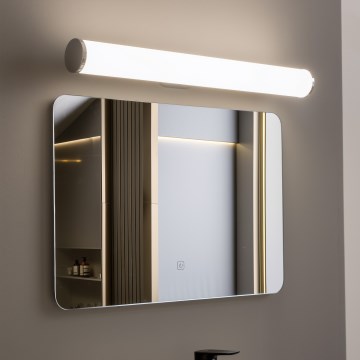 Brilagi - LED-Spiegelleuchte TUBE, 15 W, 230 V, 3000/4000/6500 K, IP44, glänzender Chrom