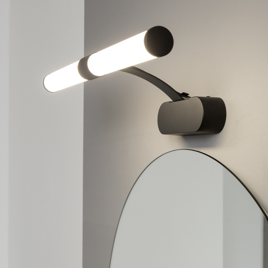 Brilagi - LED-Spiegelleuchte für Badezimmer 2-in-1 TUBEO LED/6W/230V 40 cm IP44 schwarz