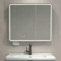 BRILAGI - LED Spiegelschrank mit Hintergrundbeleuchtung NOTO DOUBLE 60x70 cm