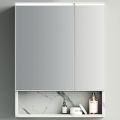 BRILAGI - LED-Spiegelschrank mit Hintergrundbeleuchtung TRABIA DOUBLE 60x70 cm