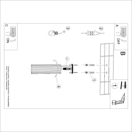 Brilagi - LED-Spot CRESTO 1xGU10/10W/230V 20 cm cremefarben