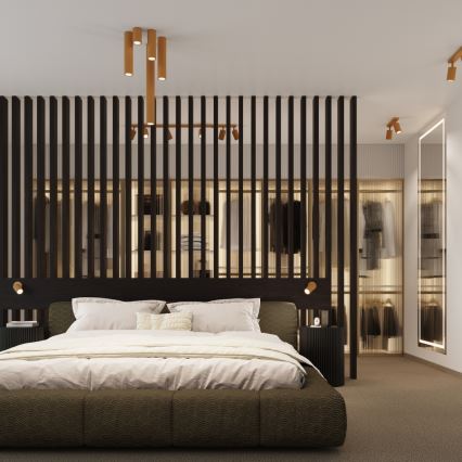 Brilagi - LED-Spot CRESTO 2xGU10/10W/230V goldfarben