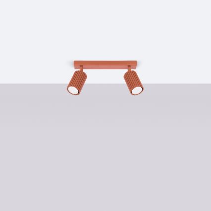 Brilagi - LED-Spot CRESTO 2xGU10/10W/230V, rot