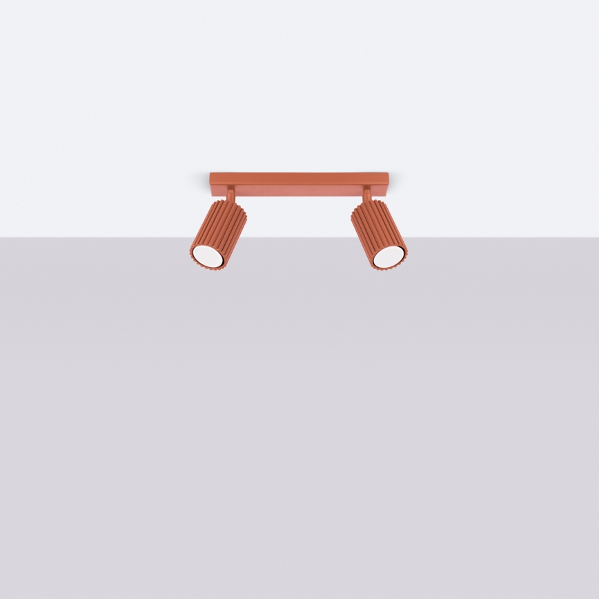 Brilagi - LED-Spot CRESTO 2xGU10/10W/230V, rot