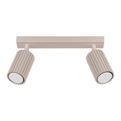 Brilagi - LED-Spot CRESTO 2xGU10/10W/230V taupe