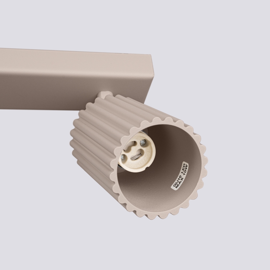 Brilagi - LED-Spot CRESTO 2xGU10/10W/230V taupe