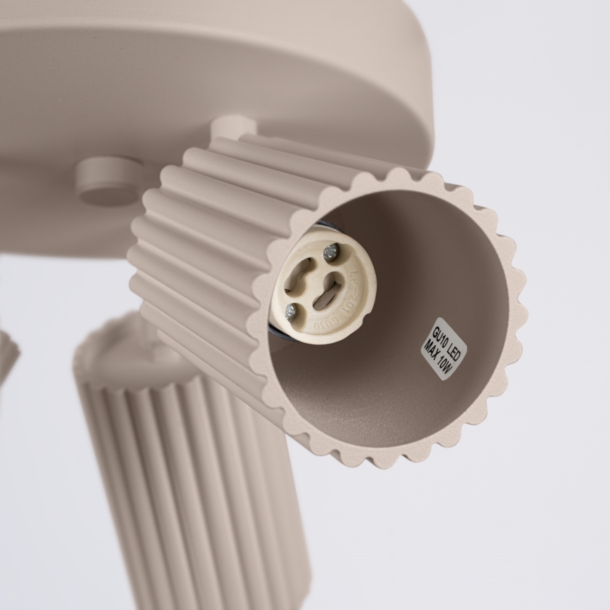 Brilagi - LED-Spot CRESTO 3x GU10/10W/230V taupe