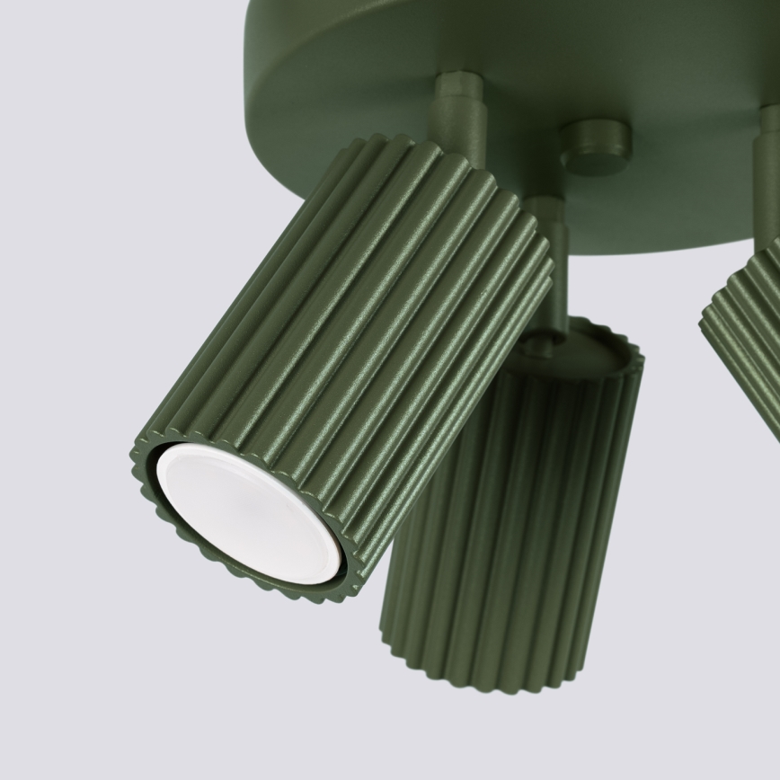 Brilagi - LED-Spot CRESTO 3xGU10/10W/230V grün