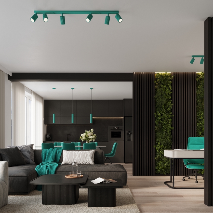 Brilagi - LED-Spot CRESTO 6x GU10/10W/230V türkis